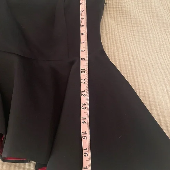 NWT WHBM Asymmetrical Hem Bustier. Medium. Glamorous!! Size 10. - Picture 10 of 13